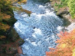 倉岳山～立野峠～梁川駅へ　☆晩秋・枯葉積む道を下って