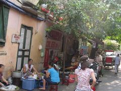 ハノイの朝の風景