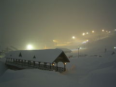 豪雪地帯？キューピットバレイへ