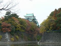 紅葉いっぱいの名古屋城