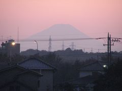 １１月後半の富士山展望