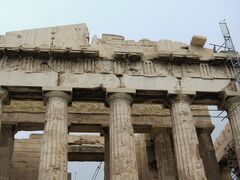 2007秋、ギリシャ･エジプト旅行記(8/36)：11月30日(4)：アテネ、パルテノン神殿、エレクティオン神殿
