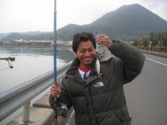 ２４京丹波町秘密基地　マレーシア・ネパールからの訪問者②日本海に鯵釣り天ぷら・スチームボード編