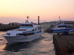 寒波の大荒れ日間賀島