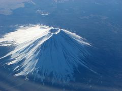 初旅　熊本へ　富士山が見えた