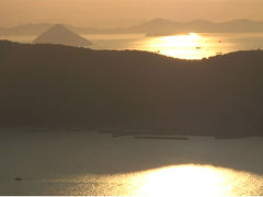 【動画あり】　屋島　瀬戸内海の絶景展望と夕陽・夜景