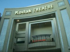Kodak Theatre は車中から見るだけ