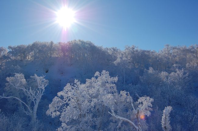 北海道といえば、登別。いやいや、温泉といえば、登別と言うくらい“登別びいき”の私。<br />あの硫黄臭さがたまんな〜い。<br />そんな硫黄つながりもあって、草津も大好き。<br />私の中では、温泉＝「硫黄」や「濁り湯」なので、無臭・透明では物足りないのだ。<br />3年前に訪れた湯の川温泉は相当ガッカリしてしまった。<br />きっと単純なので、臭さや湯のにごり具合の方が、効くような気がするのだろう（笑）<br /><br />それに旦那と初めて旅行したのも登別だった。<br />その時は全然カメラなんか興味なくて、持っていったのは使い捨てカメラ1本。<br />しかも未だ現像もしていない（しかもどこかへいってしまった）<br />そんな思い出の土地でもあるだ。<br /><br /><br />＜日程＞<br />1日目：羽田⇒新千歳→静内→苫小牧<br />2日目：苫小牧→日高→新冠→登別<br />3日目：登別→洞爺湖→支笏湖→新千歳⇒羽田<br />