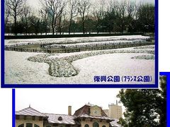 雪景色の上海、たいしたこたないけど