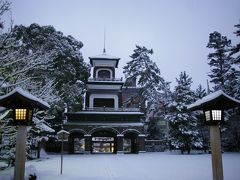 朝の散歩道～雪の金沢編～