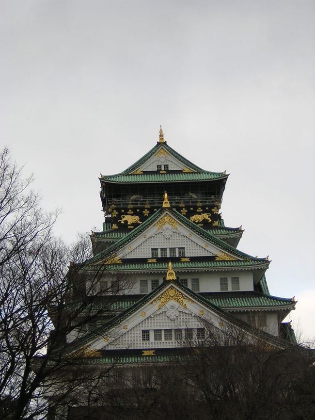 大阪に暮らしていながら、大阪城にノボったことがなかった。2008年もはじまったとこだし、高いところからオオサカの町を見渡してスカッとしたいため訪れました。<br /><br />大阪城は、中央区大阪城1丁目だったのですね。