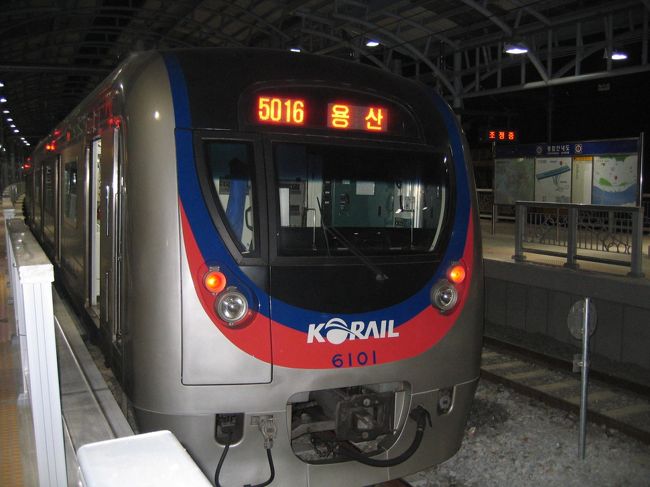 2008年1月九州・韓国鉄道旅行（８）