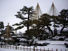 雪の兼六園　石川満喫ひとり旅１　