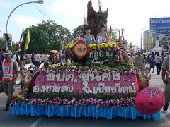 Thai  Chiangmai 花祭り.no1