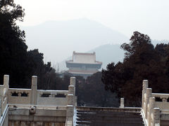 厳冬の北京旅行：?明の十三陵：定陵