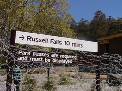 ラッセルフォール　−−　タスマニア州Ｍｔフィールド国立公園