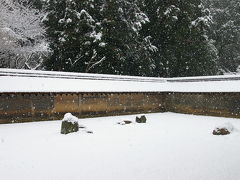 雪の龍安寺　