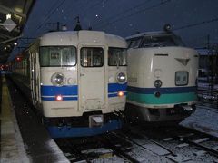 食パン電車に乗りに行こう(2008年冬・大糸線のキハ52)