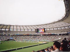 東京でサッカー観戦