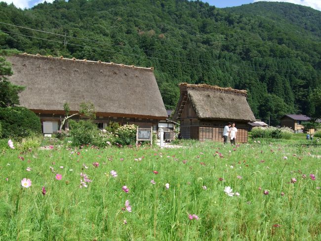 突然の風雨により、能登半島一周の夢たたれ!<br />急遽、富山県の五箇山〜白川郷〜郡上八幡へ