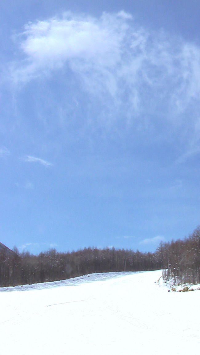 今年は２月までは気温も低くスキーヤーには粉雪の楽しめるシーズンでしたが、３月に入り急激に温暖な気候となり４月の陽気も混じる日々が続いている最中、思い立って家族で今シーズン最後のスキーを温泉＋適度な北斜面の鹿沢スノーエリアで楽しんできました。<br />東京を出発する時は気温も高く雨模様。このままではスキー場で雨の可能性もあり、場合によっては　より高度のある万座へスキーのみ行くかという話も検討していたのですが、湯の丸の峠を越えると一面雪景色となり、心配も一気に吹っ飛び思う存分にスキーとスノボーを満喫。<br />翌日　午後に草津温泉で温泉を楽しむために鹿沢温泉を後にしました。<br />⇒草津温泉編へ続く。