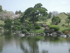 春の水前寺成趣園は豪華です