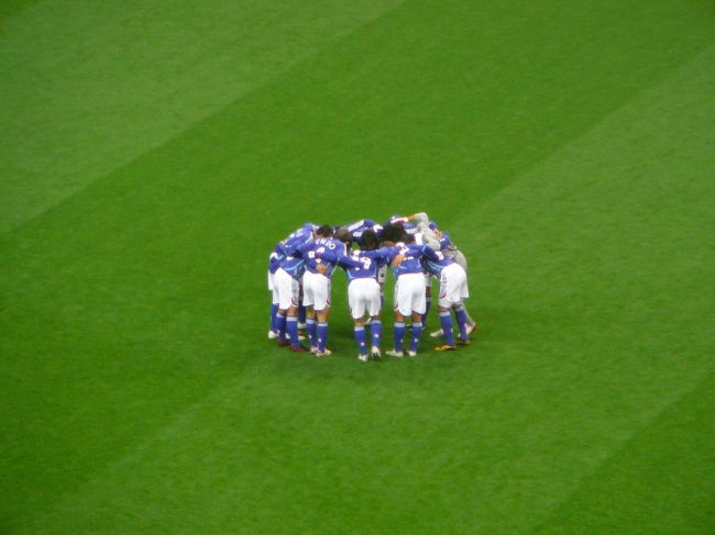 2006年ワールドカップ前の<br />最後の日本での試合。