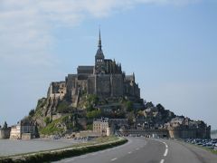 モンサンミッシェル”日中～夜景” （フランス世界遺産めぐり２日目②）