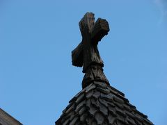 初めての海外旅行　北欧　聳える中世の木造教会 スターブチャーチ