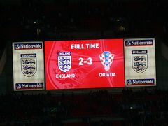 イングランド代表が散った日 EURO2008予選最終戦 England vs Croatia in Wembley