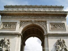ナポレオンの凱旋門とエッフェル塔