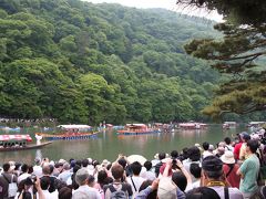 京都散歩：三船祭、宝厳院、蚕ノ社