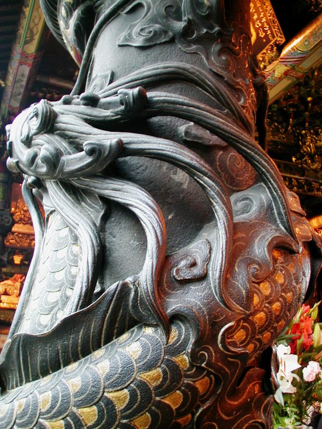 2004春、台湾旅行記3(4)：3月26日(3)台北・龍山寺