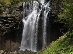 北海道出張のついでに?　滝めぐりシリーズ６５　アシリベツの滝　北海道札幌市南区