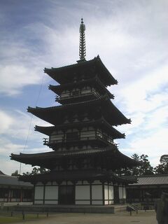 2001秋、奈良・薬師寺(1)：薬師寺北院の大唐西域大壁画見学、玄奘三蔵大伽藍