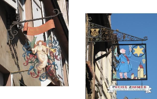 今回<br /> <br />アルザス・シャンパーヌ・ブルゴーニと<br /> <br />ワイン街道を旅しましたが<br /> <br />街々でいろいろな看板に出会いました<br />