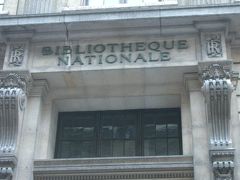 Bibliotheque Nationale でちょっとお勉強。。。。する暇はなかった