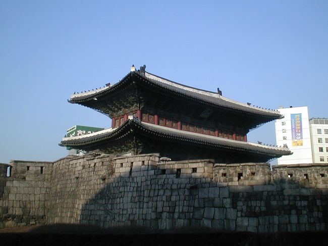2003暮、韓国紀行11(4)：12月28日(1)ソウル・東大門、慶福宮