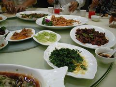 2004秋、中国旅行記5(8)：10月31日(4)上海・鷺鷺飯店での夕食の後、外灘へ
