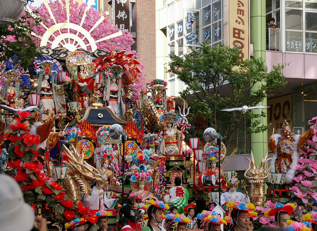 八戸の山車祭、三社大祭