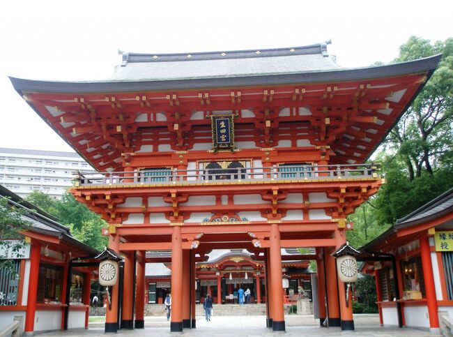 　神戸三の宮の生田神社に参拝しました。<br /><br />