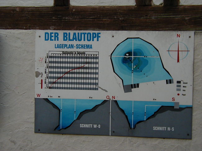ガイドブックでもほとんど載っていないと思いますが、ウルムからほど近いところにあるBlaubeuren(ブラウボイレン)と言う町にBlau Topf(ブラウトプフ)と言う泉があります。地図でたまたま見つけたので行ってみました。どんなところか旅行記を御覧下さい。