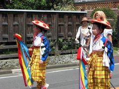 静かな町　華やかな久喜の堤燈祭（天王様）ー?