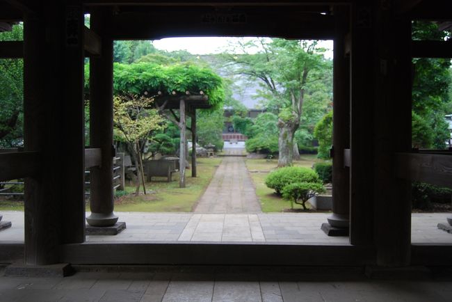 ７月１３日、午後４時半過ぎに多福寺を訪問した。　訪問目的は昨年買ったカメラに慣れるためである。　四時半過ぎであったが曇天であったために林の中は暗く撮影に若干苦労した。<br /><br /><br /><br /><br />＊写真は山門である呑空閣から見える多福寺