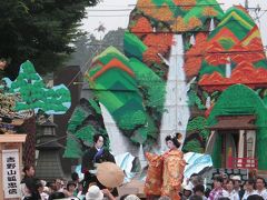 龍門の滝と日本一の野外劇 ｢山あげ祭｣