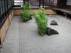 雨　京都　相国寺