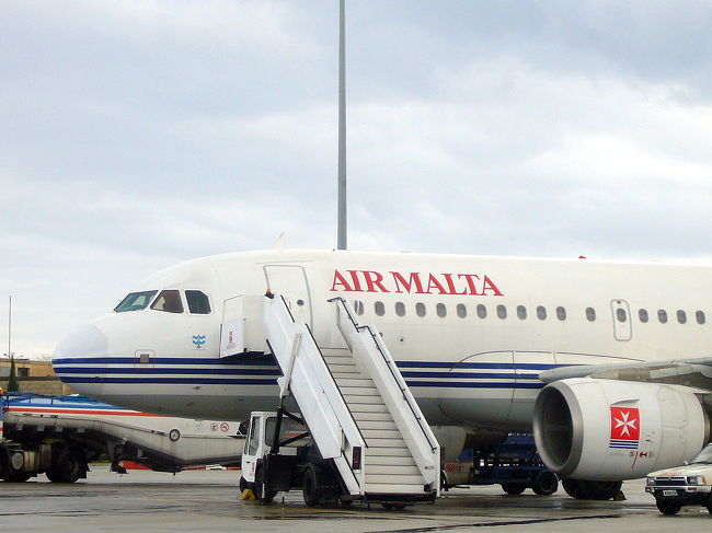 ml35さらばマルタ！/マルタ国際空港 in マルタ島