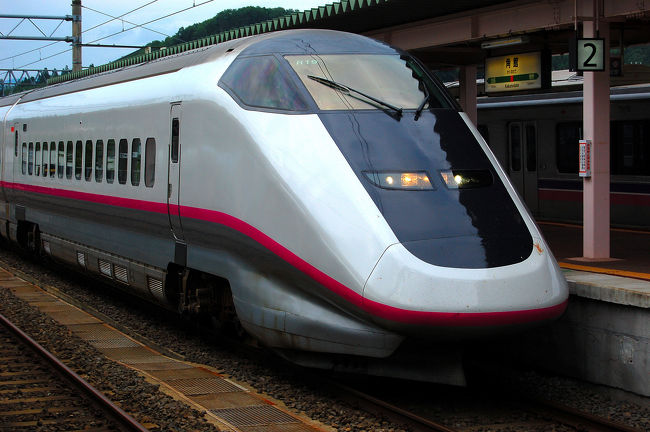 角館から新幹線こまちに乗車、こまちは仙台ではやての後ろに連結して、一路東京に向け疾走します。<br />