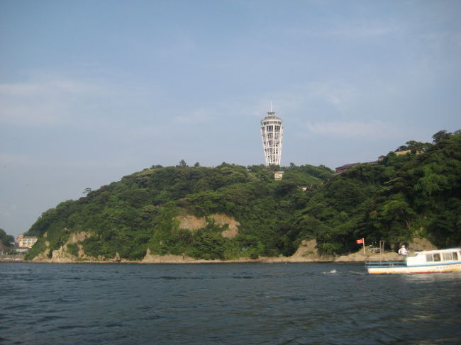 ぶらり江ノ島にいってきました。エスカー→江ノ島タワー→岩屋洞窟→渡し舟