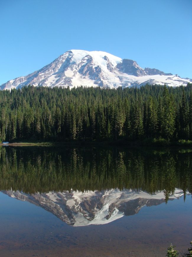 マウント・レ−ニエＮＰ大自然の旅！Mt,Rainier Paradise & Reflection Lakes